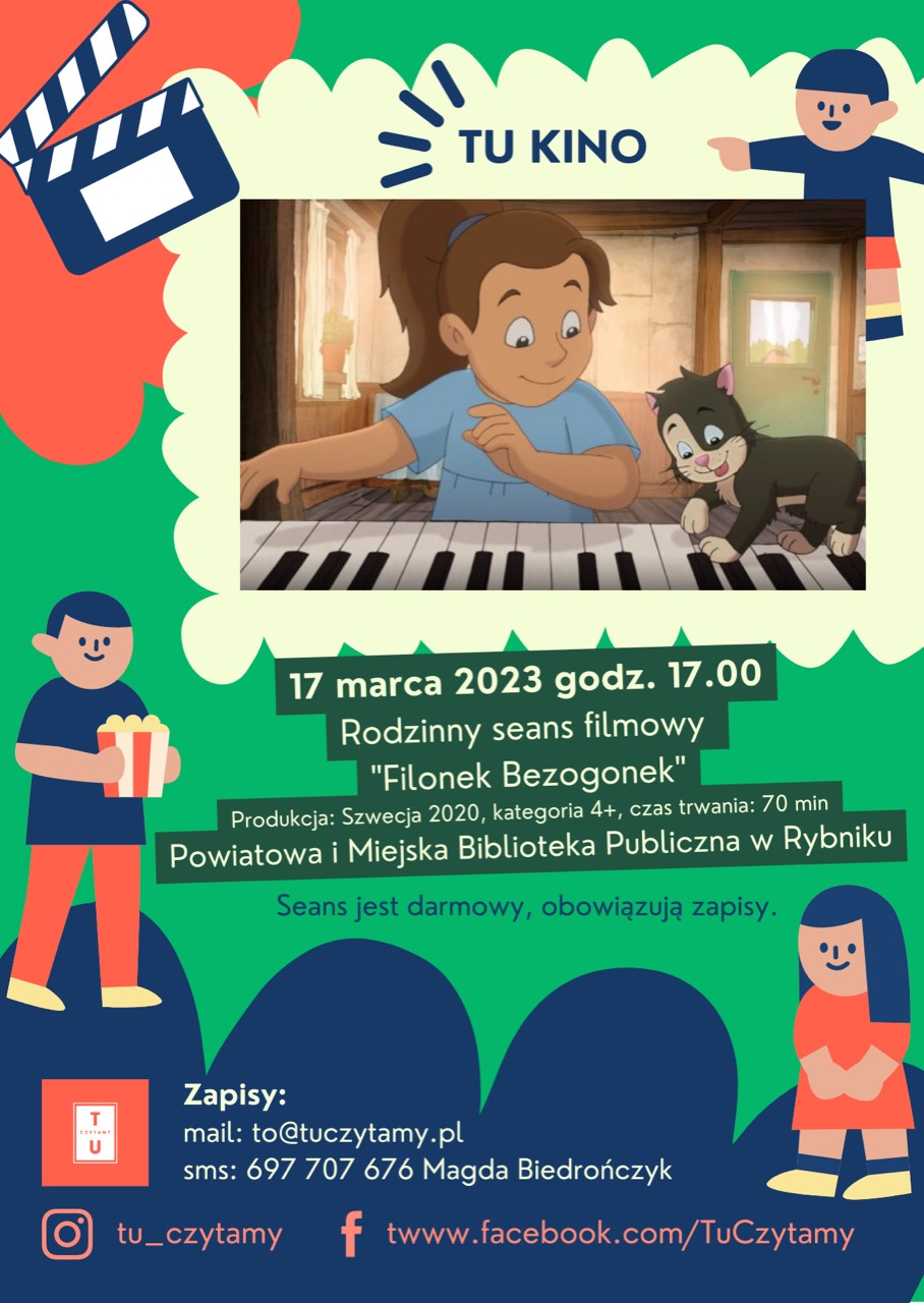 Biblioteka Rybnik: Tu kino - kolejny seans w marcu