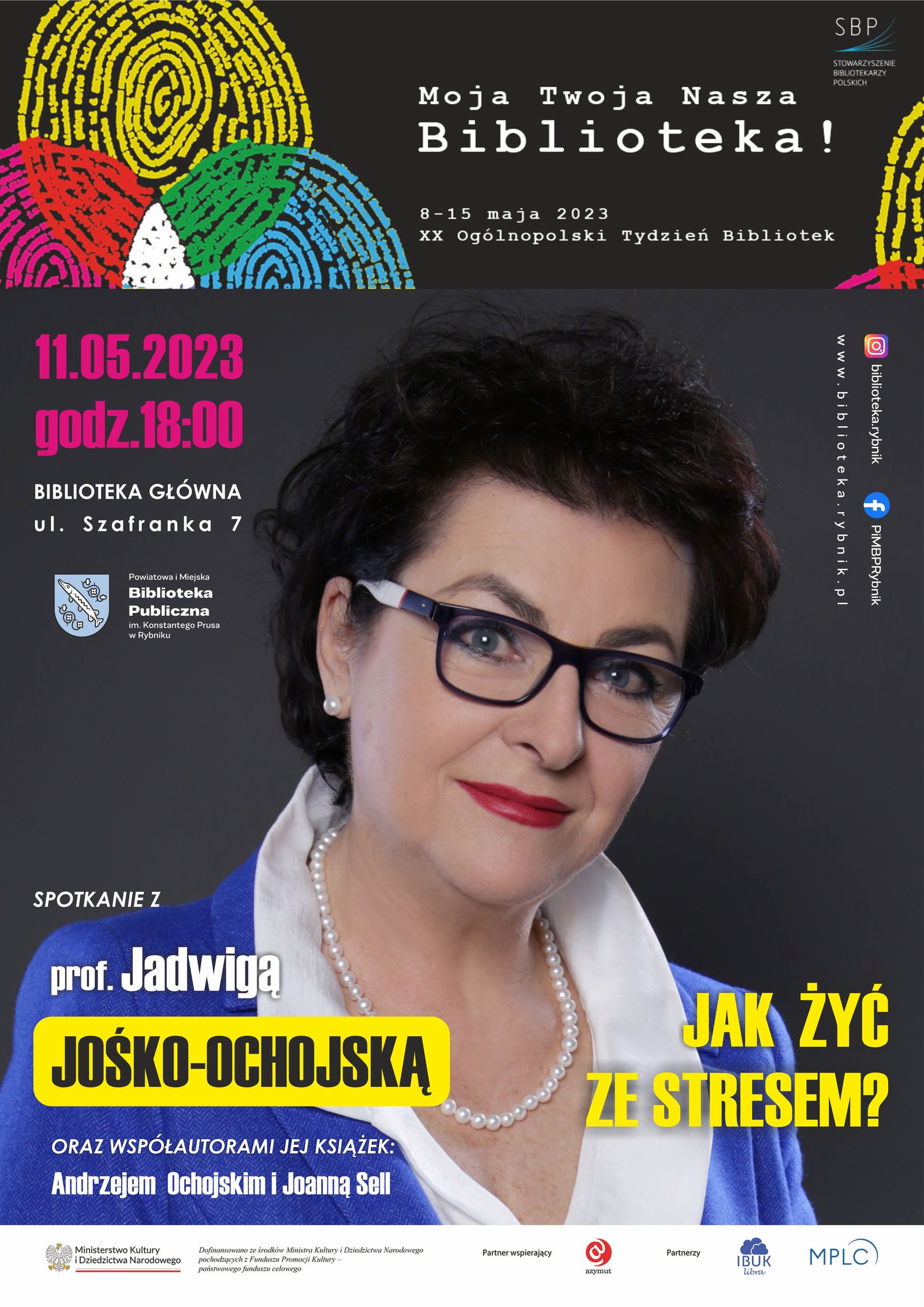 Biblioteka Rybnik:                                                  Prof. Jadwiga Jośko-Ochojska