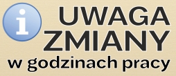 Biblioteka Rybnik: Zmiany w godzinach pracy