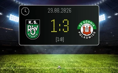 [PIŁKA NOŻNA] ROW 1964 Rybnik – Górnik Polkowice 1:3. Betclic 3. Liga Grupa 3 (Grupa III) z bolesnym zwrotem po przerwie