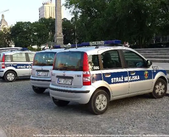 Straż Miejska w Rybniku pilnowała porządku przy cmentarzu podczas Akcji Znicz