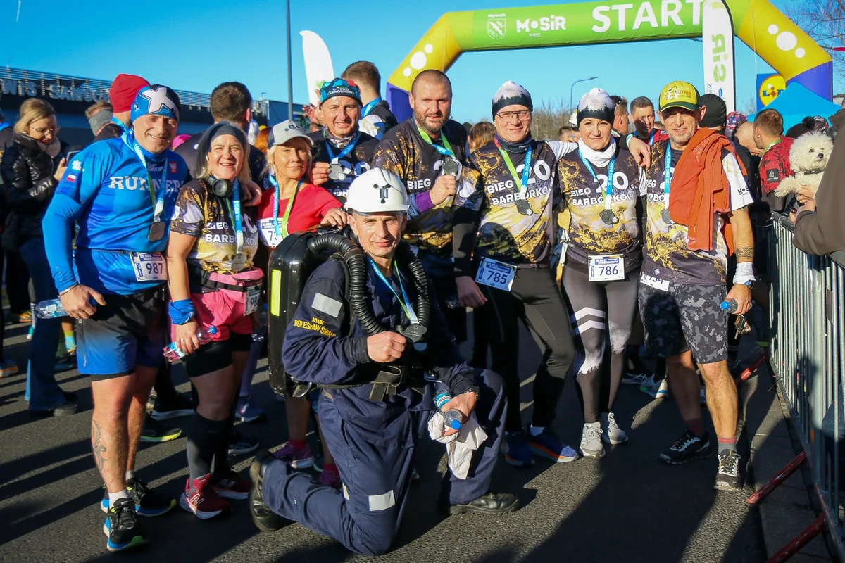Grafika promocyjna wydarzenia Bieg uliczny na 10 km w Rybniku – 7 grudnia 2025