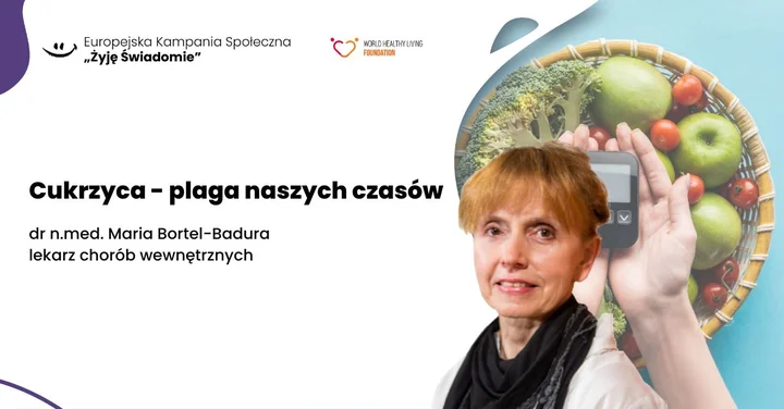 Obrazek przedstawia grafikę promocyjną wydarzenia Konferencja w Rybniku: Jak zapobiegać cukrzycy i radzić sobie z chorobą