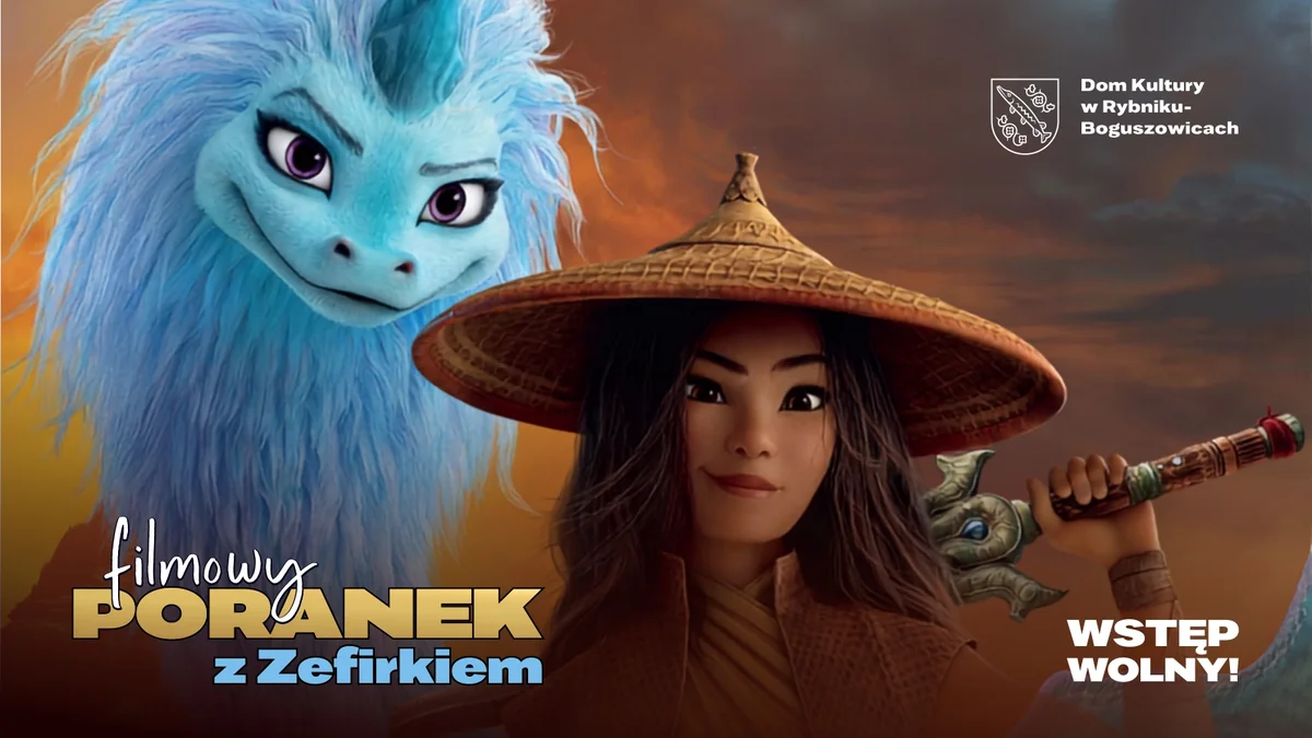 Grafika promocyjna wydarzenia Filmowy Poranek z Zefirkiem: smocza wyprawa