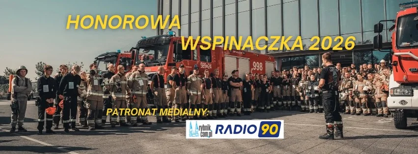 Grafika promocyjna wydarzenia Honorowa Wspinaczka - Rybnik 2026: pamięć i pomoc