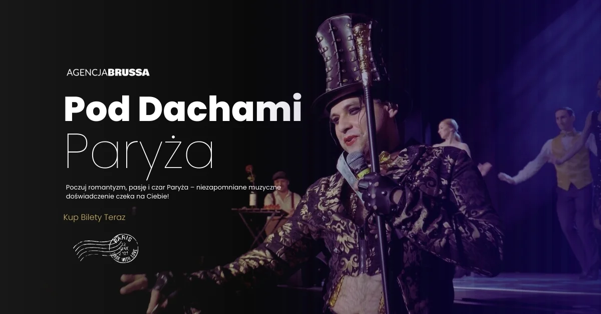 Grafika promocyjna wydarzenia Koncert francuskich przebojów w Teatrze Ziemi Rybnickiej