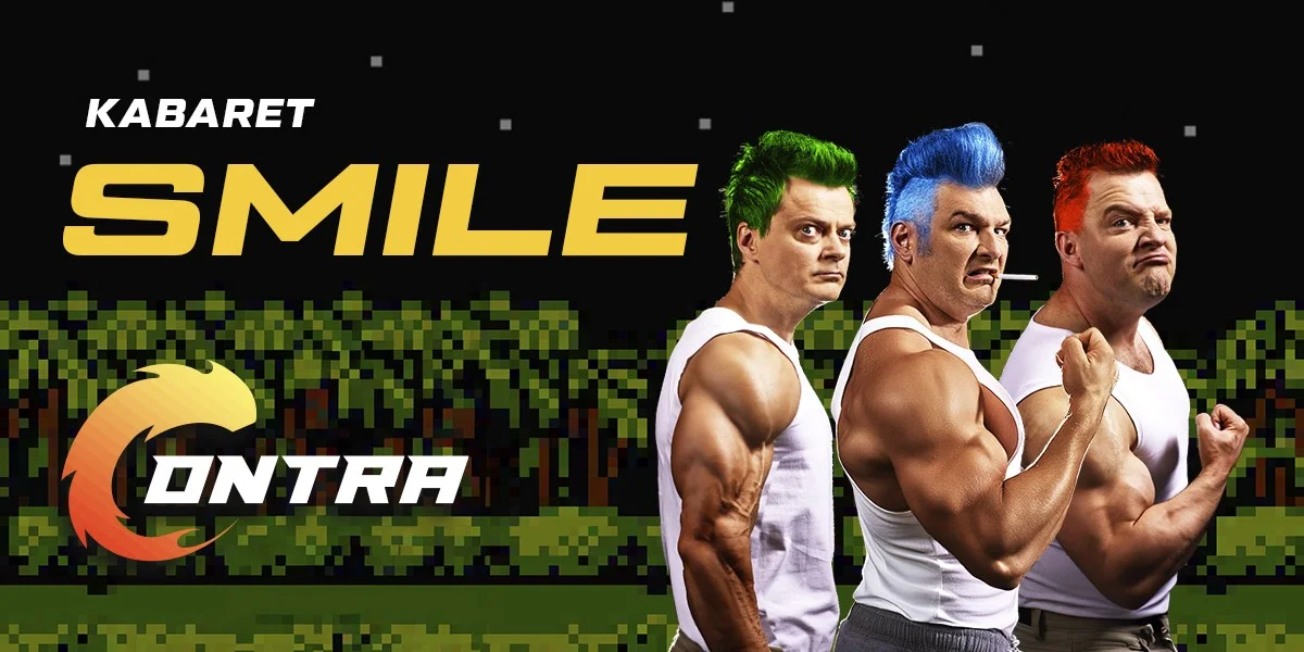 Grafika promocyjna wydarzenia Nowy program Kabaretu Smile w Teatrze Ziemi Rybnickiej
