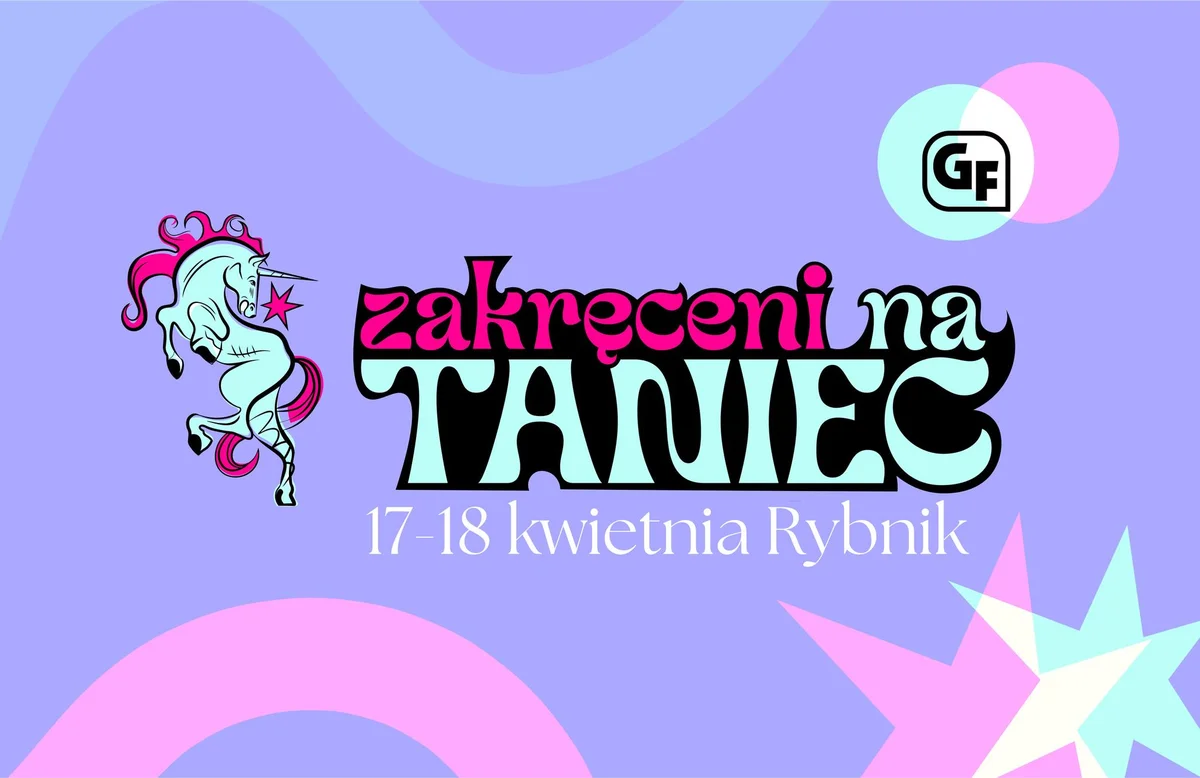 Grafika promocyjna wydarzenia Zakręceni na Taniec 2027 w Rybniku
