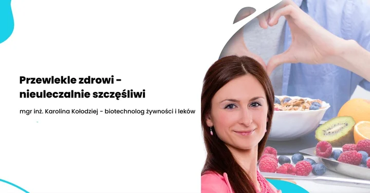 Grafika promocyjna wydarzenia Przewlekle zdrowi — nieuleczalnie szczęśliwi (Rybnik)
