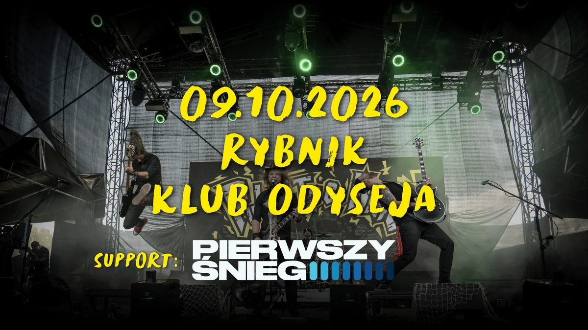 Grafika promocyjna wydarzenia Pull the Wire x Pierwszy Śnieg w Rybniku