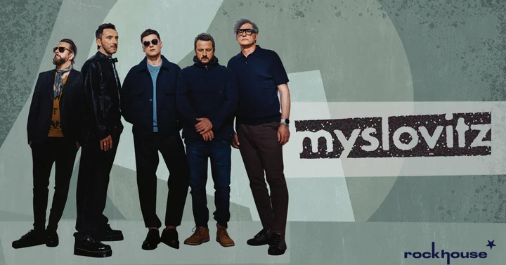 Obrazek przedstawia grafikę promocyjną wydarzenia Koncert Myslovitz w Rybniku