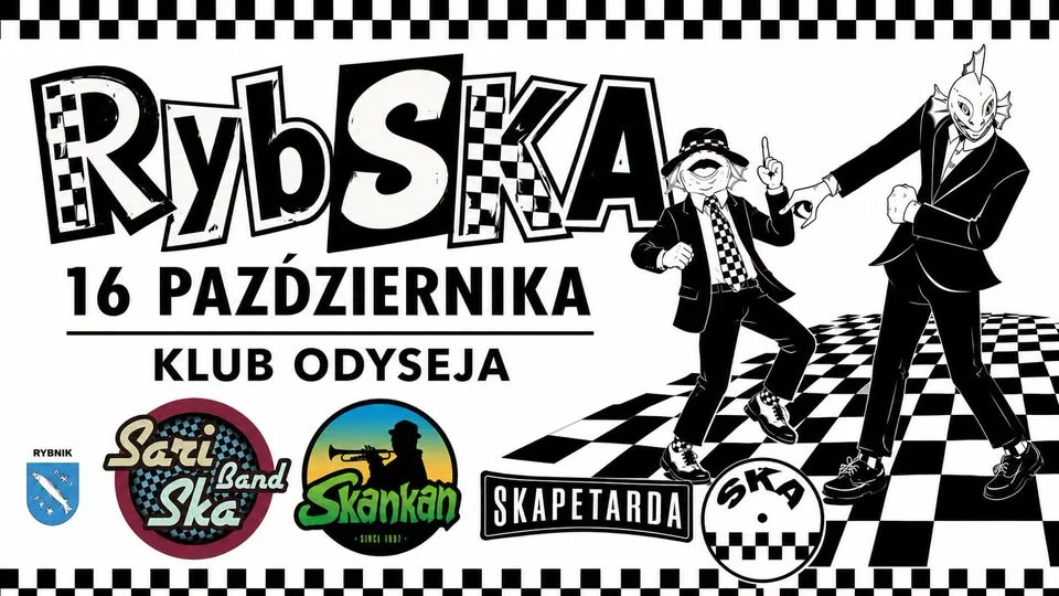 Grafika promocyjna wydarzenia RybSKA | Klub Odyseja w Rybniku