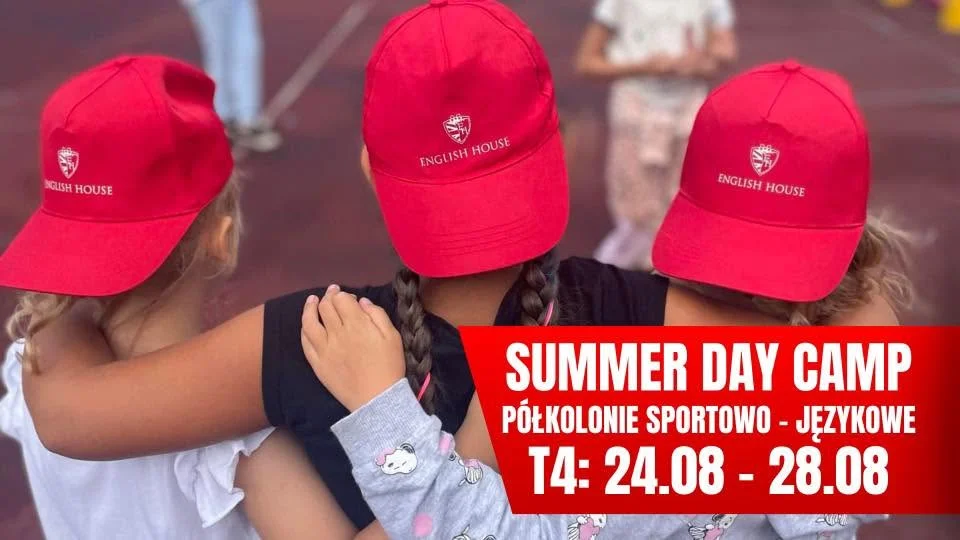Grafika promocyjna wydarzenia SUMMER DAY CAMP – aktywne wakacje