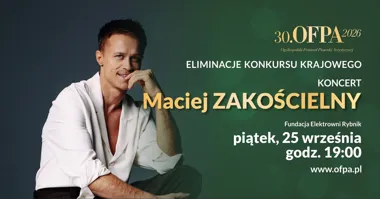 30. Ogólnopolski Festiwal Piosenki Artystycznej OFPA Rybnik – koncert jubileuszowy