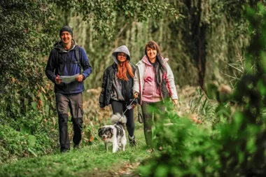 Grafika promocyjna wydarzenia Aktywny weekend w Rybniku: Maroko-Nowiny MTB Race i jesienny Dogtrekking