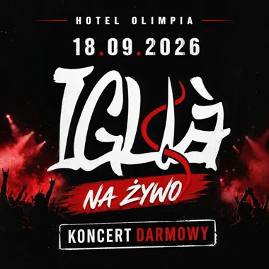 Darmowy koncert Igua w Rybniku