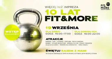 Fit&More 10. urodziny w Rybniku