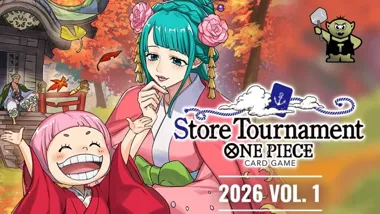 Grafika promocyjna wydarzenia Store Tournament One Piece TCG w Rybniku – turniej karciany z nagrodami