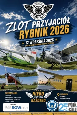 Zlot Przyjaciół Rybnik 2026 – lotnicze spotkanie