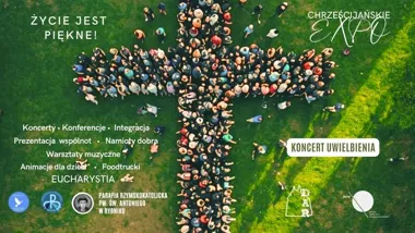 Grafika promocyjna wydarzenia Życie jest piękne — Chrześcijańskie EXPO i Koncert Uwielbienia w Rybniku