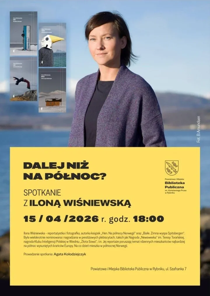 Na północ od mapy - Ilona Wiśniewska opowie o życiu na krańcu Europy