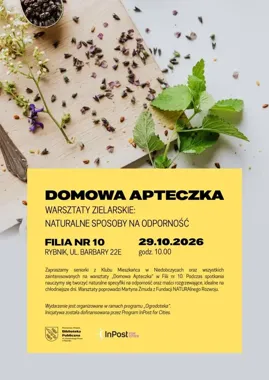 Zioła pod ręką. W Rybniku powstanie domowa apteczka