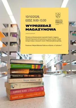 Biblioteczny magazyn znów otwiera drzwi. W Rybniku kupisz książki w okazyjnych cenach