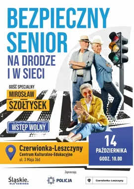 Seniorzy sprawdzą, jak bezpiecznie poruszać się po drodze i w sieci
