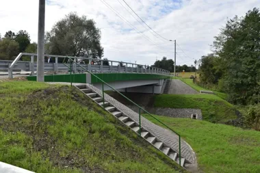 Most na Granicznej wraca do ruchu po przebudowie przeprawy nad Bierawką