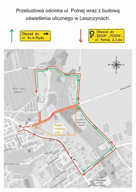 Polna w Leszczynach czeka przebudowa. Kierowcy pojadą objazdem
