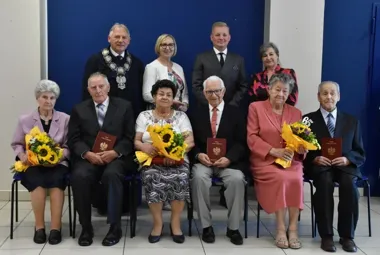 Burmistrz mówił o szacunku. W Czerwionce-Leszczynach świętowano jubileusze