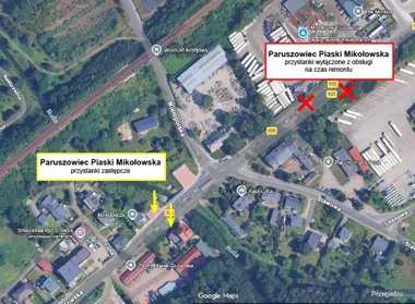 Przystanki na Mikołowskiej przeniesione o 200 metrów