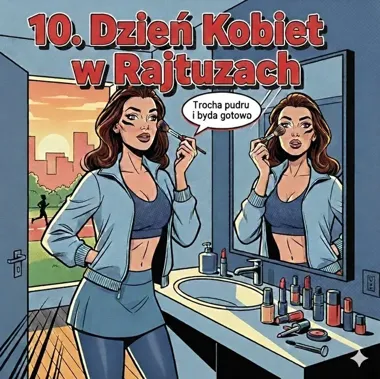 Rajtuzy na stadionie - Dzień Kobiet w Rybniku z rzutem, biegiem i wyborem Miss