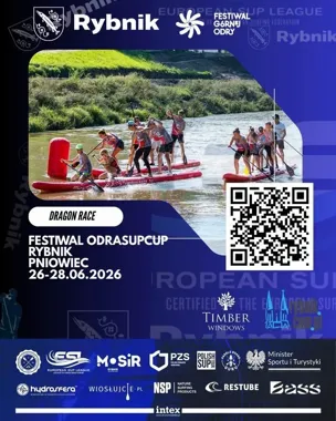 Rybnik wskakuje na falę - ODRA SUP CUP łączy sport i miejską energię