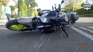Śmiertelny wypadek w Rybniku. Zginęła pasażerka Yamahy