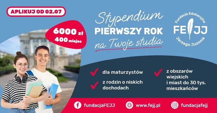 Stypendium na pierwszy rok studiów. Rusza nabór dla maturzystów