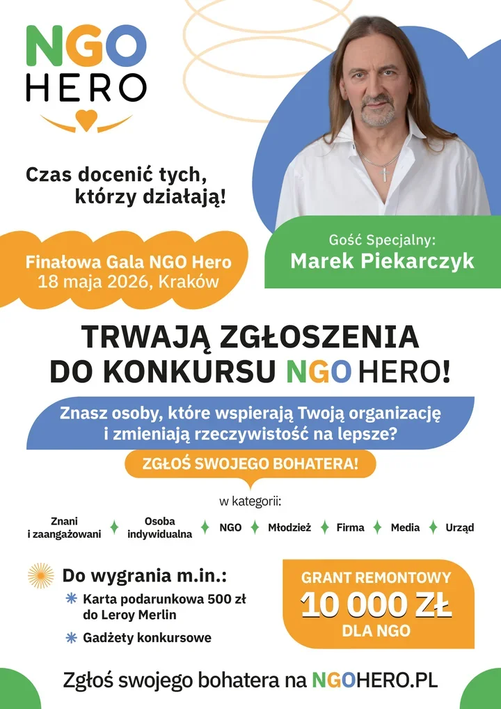 NGO Hero szuka ludzi, bez których wiele organizacji nie ruszyłoby z miejsca